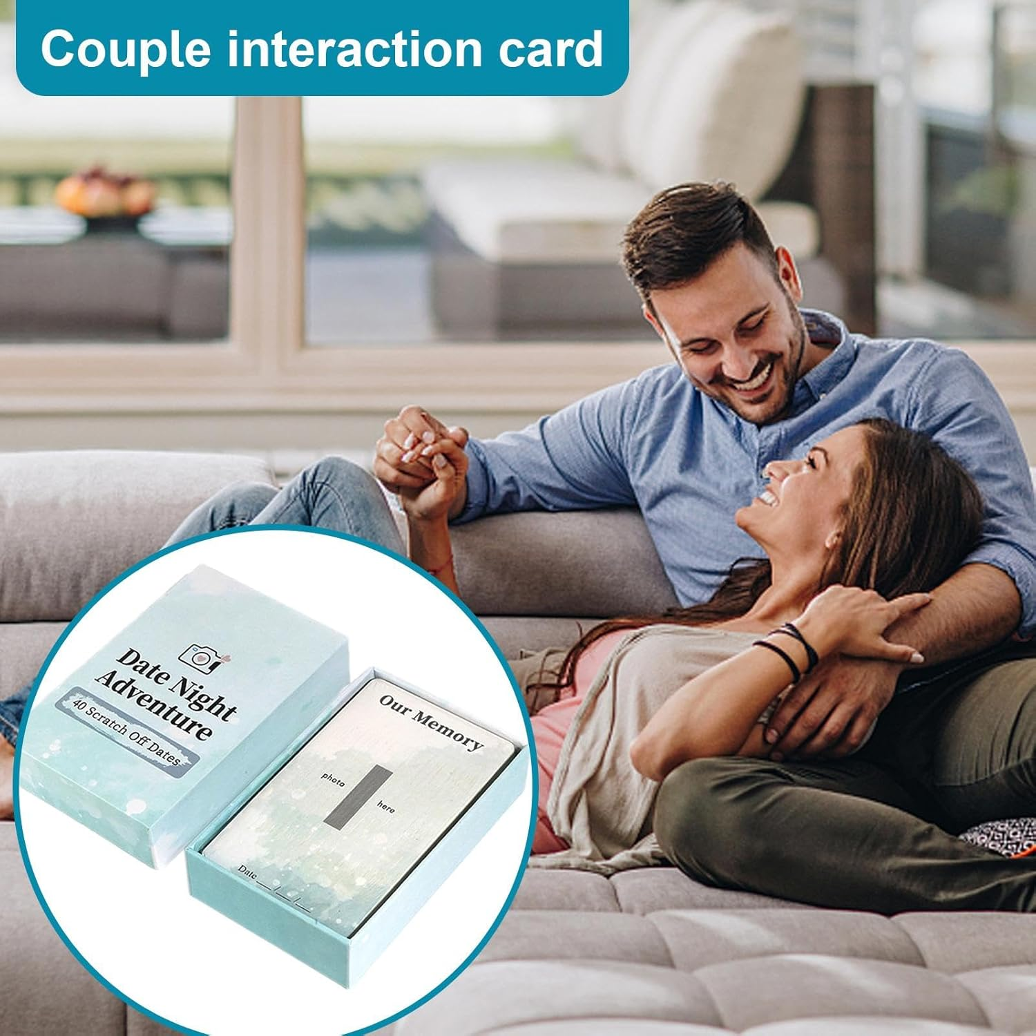 Fun Date Night Games, Couple'S Scratch off Cards, Romantic Date Ideas, Romantic Scratch Off, Adventurous,11.4X6.7Cm Ensuring Everyone Can Find Fun and Excitement image number 2