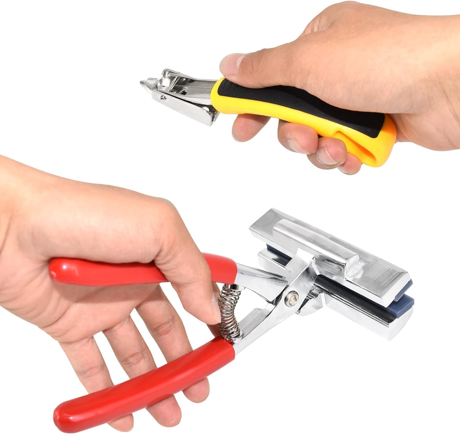 Canvas Stretcher Pliers with Staple Remover, Canvas Stretching Pliers with Spring Return Handle, Stainless Steel Canvas Stretching Pliers for Art Oil Painting Canvas