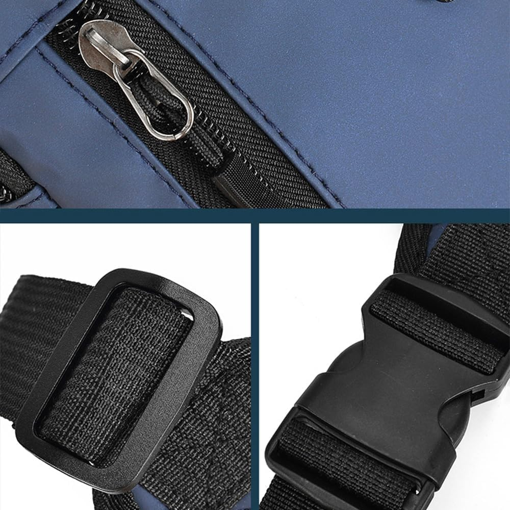 Leg Bag Leather Drop Bags for Men Women Waterproof for Motorcycle Thigh for Outdoor Driving, Travel, Hiking Easy Carry Any Phone,Wallet image number 2