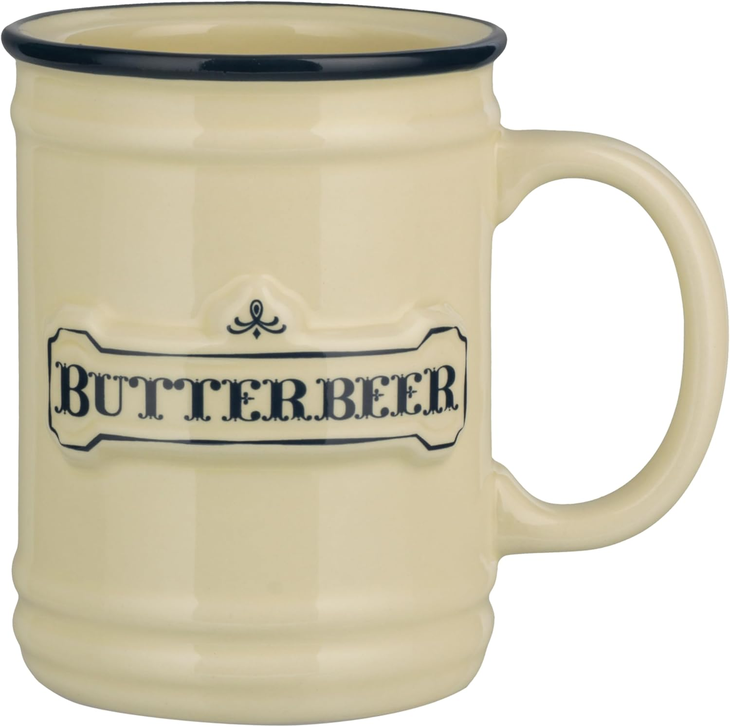 Harry Potter Butterbeer Mug, Officially Licensed Wizarding World Collectible, 350Ml Ceramic Cup for Coffee, Tea and More, Three Broomsticks Inspired Gift for Pop Culture Fans