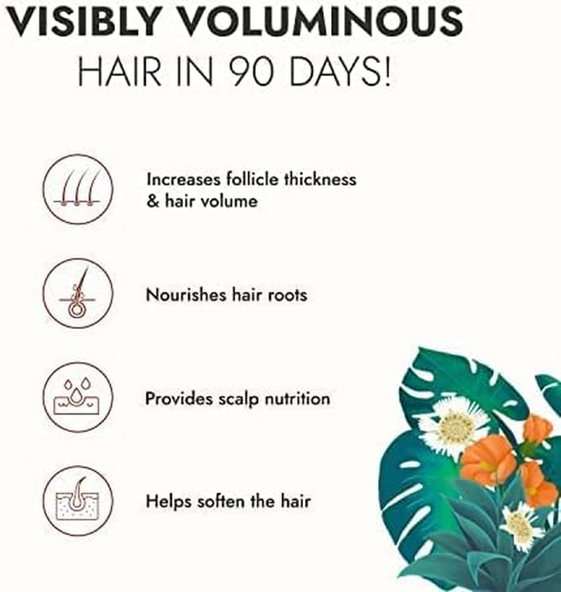 Kapiva Bhringraj Hair Nourishing Oil (200 Ml) 100% Ayurvedic, Voluminous Hair within 90 Days, Provides Hair Nourishment image number 6