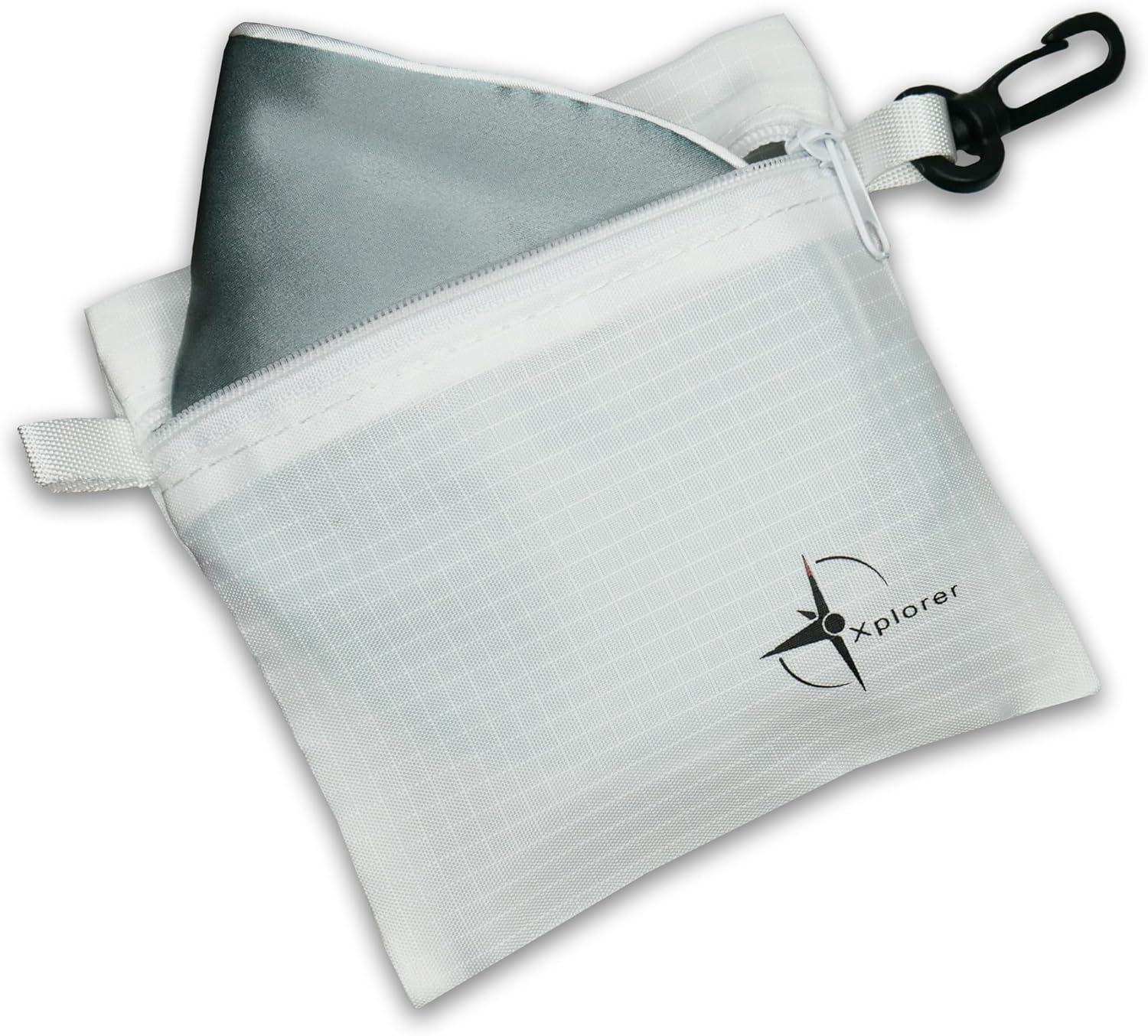 X-Plorer Premium Silk Eye Mask (Travel Edition) | OEKO-TEX Certified, Natural, 99% Darkness, Adjustable Silk-Strap, for Adults and Children | Ideal Silk Sleep Mask and Travel Accessories | OCN - Champagne Ivory image number 7