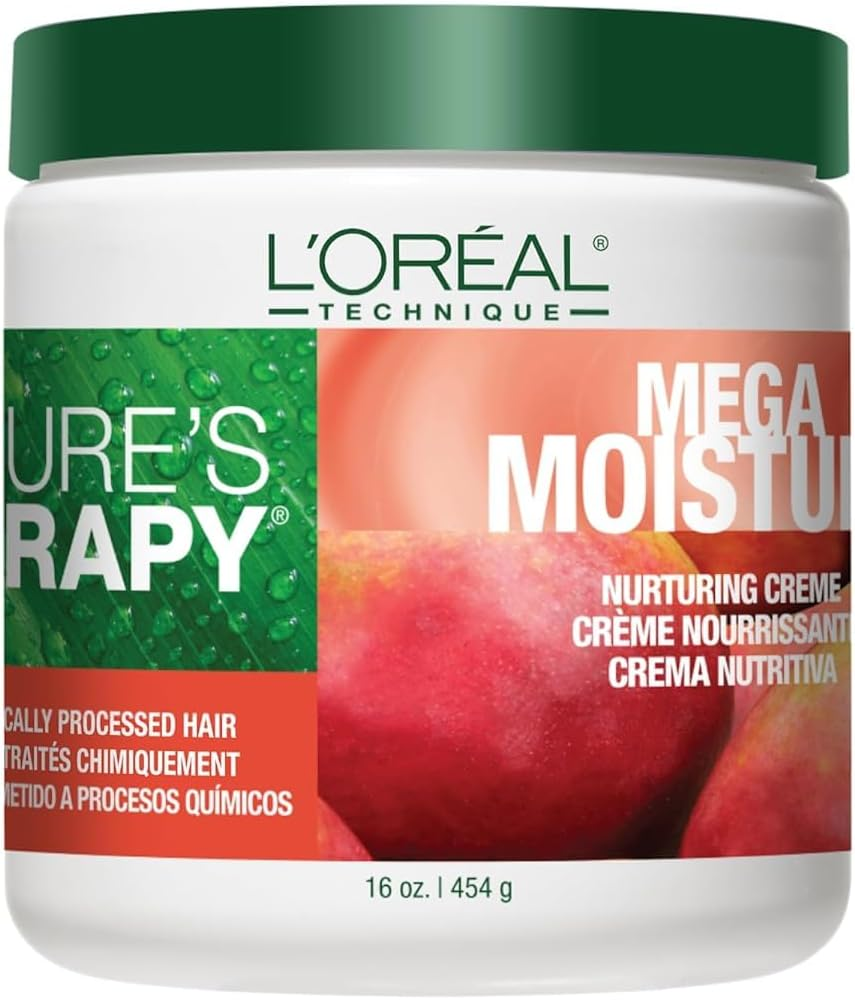 L'Oreal Natures Therapy Mega Moisture Nurturing Creme, 16 Ounce