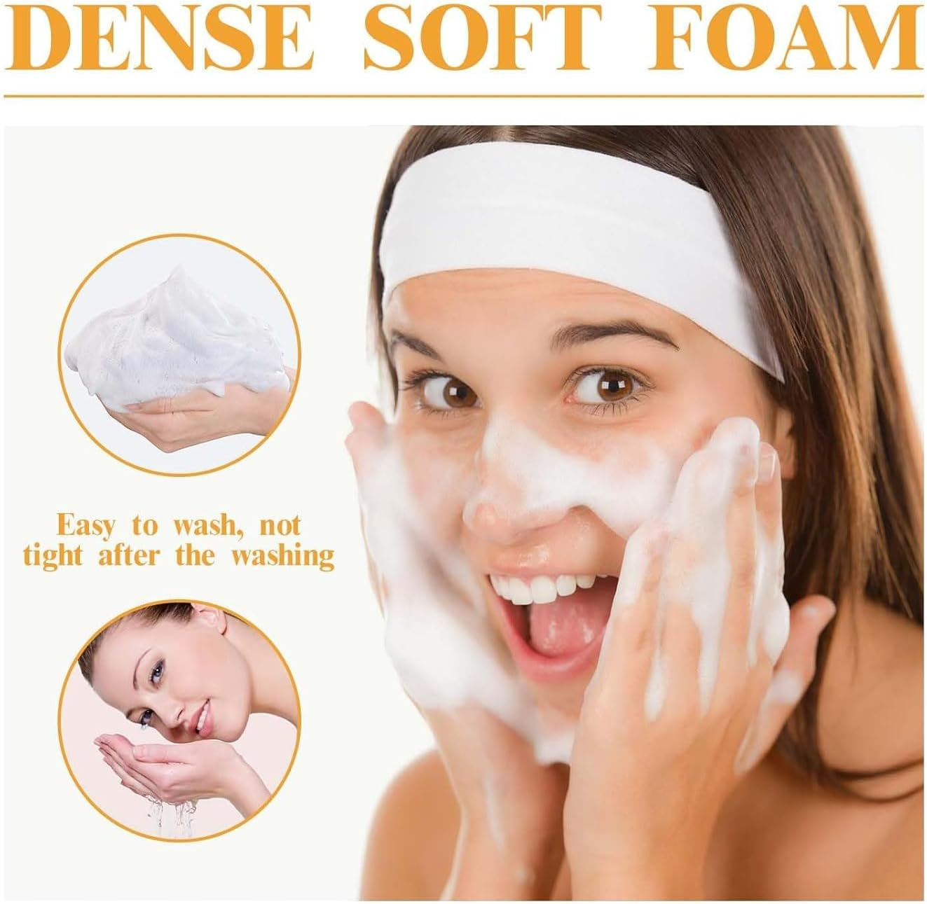 Turmeric Facial Wash,Turmeric Facial Cleanser, Foaming Face Wash, Turmeric Face Wash Deep Clean and Firm Pores,Turmeric Foaming Cleanser for All Skin, 3.38 Fl Oz/Pcs (2) image number 4