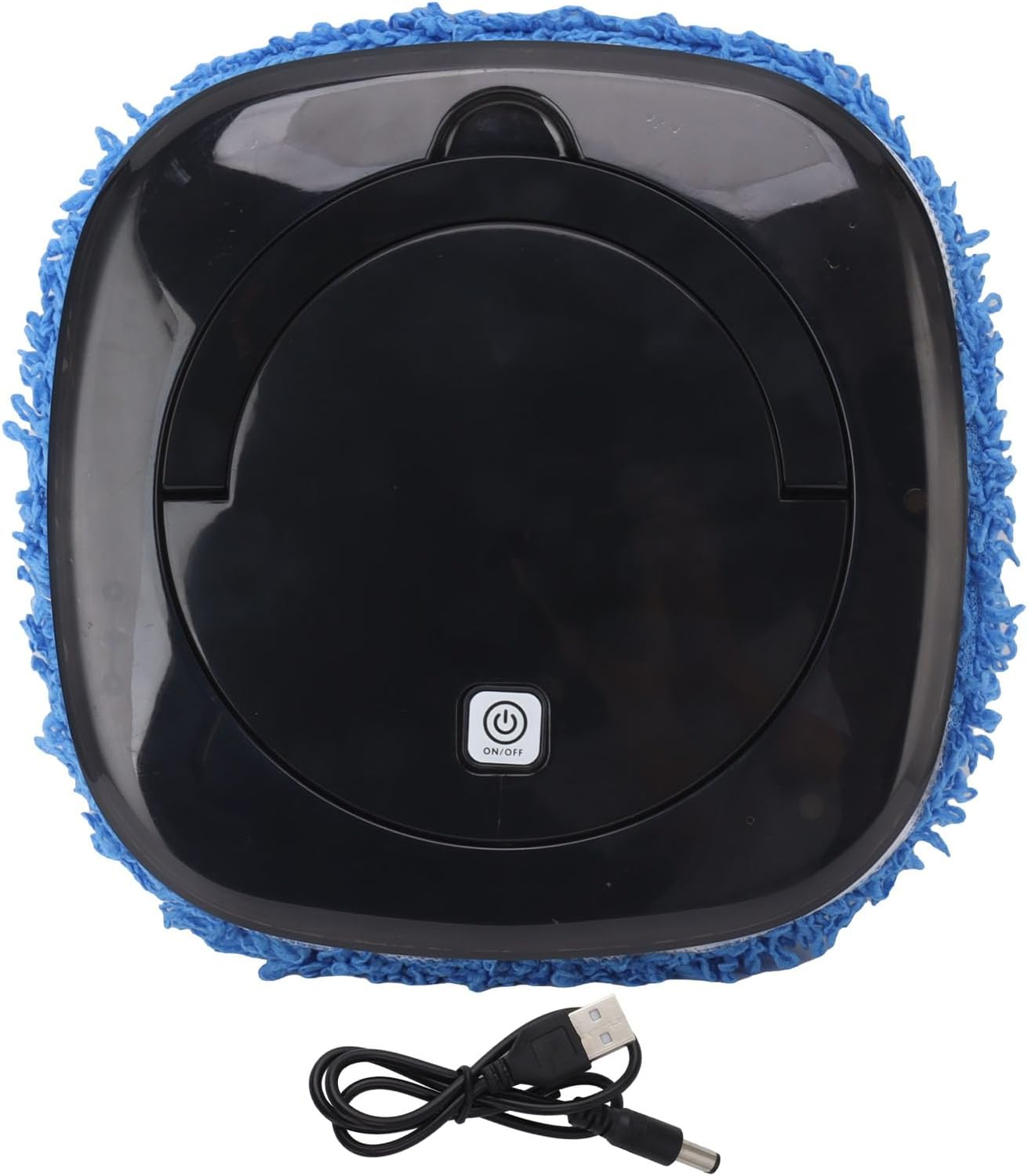 Robot Vacuum Cleaner, Ultra Quiet Smart Robot Vacuum and Mop Combo with Water Tank, Dry and Wet Fully Automatic Mopping Machine, Powerful Robot Cleaner for Hardwood Floors Carpet (Black) image number 2