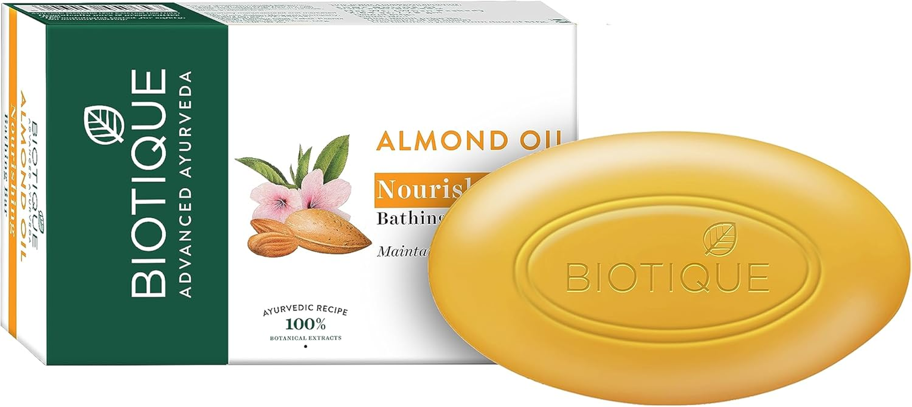 Biotique Almond Oil Soap, 75G image number 2
