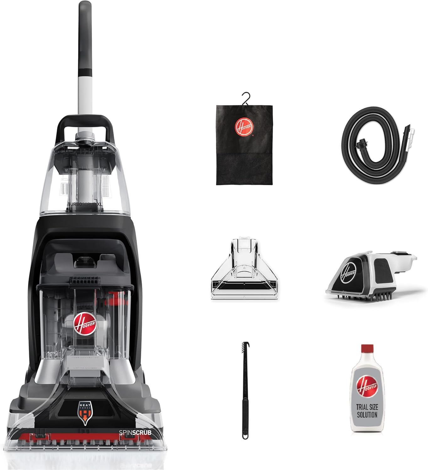 Hoover Powerscrub XL Carpet Washer, Upright Machine, Maximum Extraction, Quick Dry image number 6