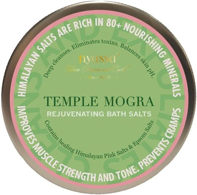Nyassa Temple Mogra Bath Salt 220Gm image number 3