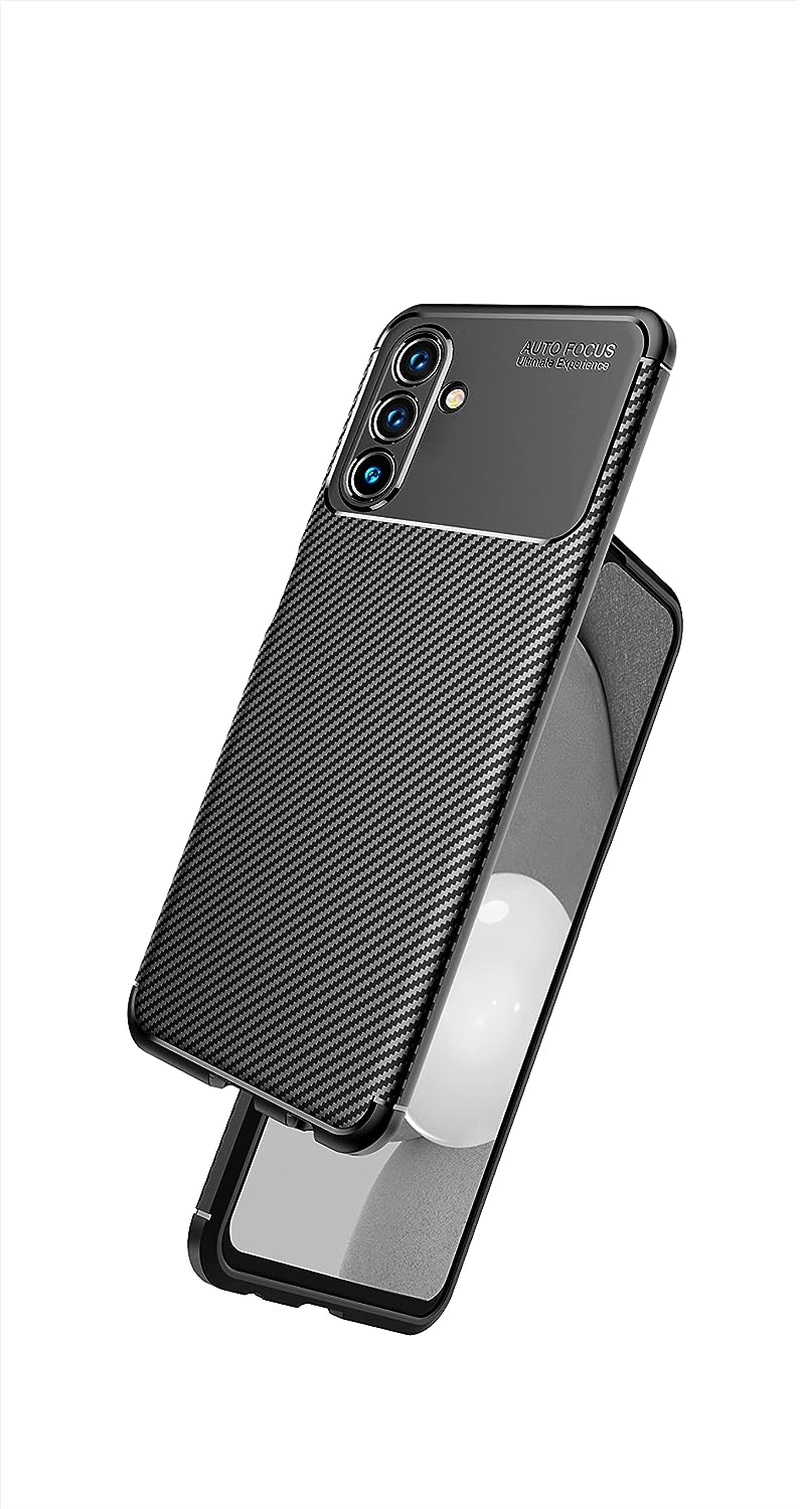 Electro-Weideworld Case for Samsung Galaxy A04S/A13 5G + [3 Pack] Screen Protector, Shock-Absorption Flexible Silicone Protective Cover Phone Case for Samsung Galaxy A04S/A13 5G, Black image number 5