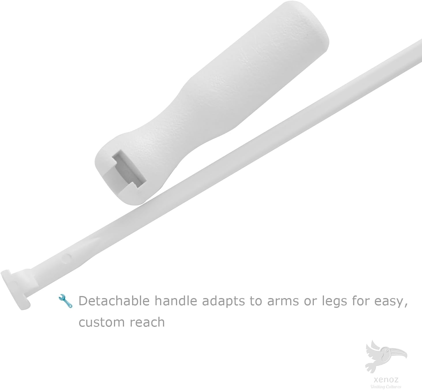 Xenoz Cast Scratcher for Arm & Leg &ndash; under Cast Itch Relief Tool for Kids & Adults &ndash; Broken Arm Must Have Gift &ndash; Made in Korea