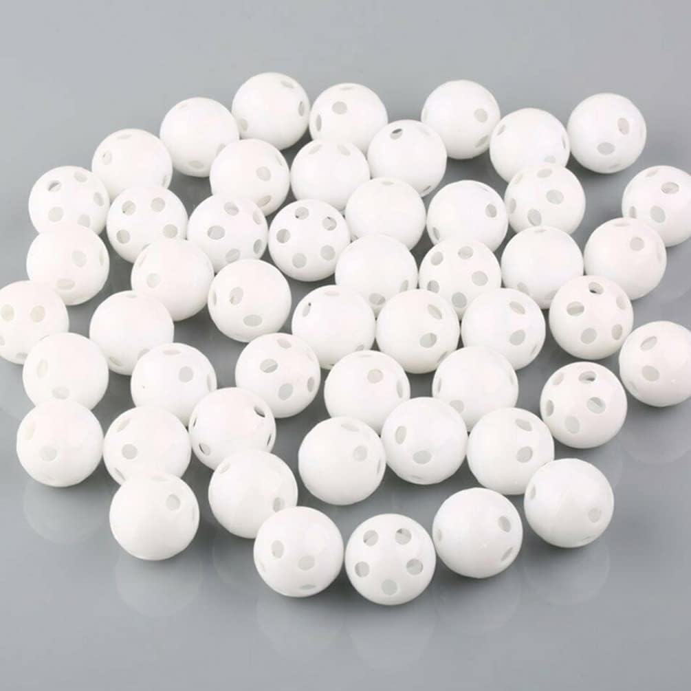 10Pcs White Rattle Balls Inserts Rattle Box Repair Doll Noise Maker Noise Maker Insert Rattle for Animal Puppet, Accessories image number 2