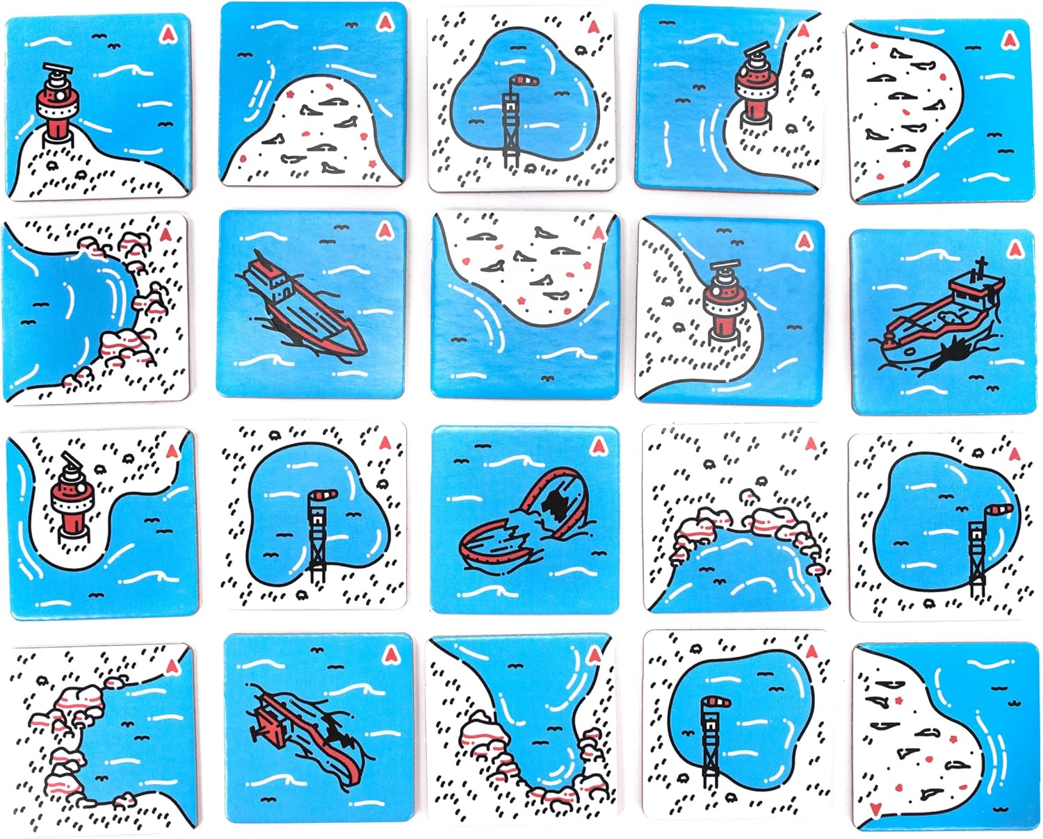 Pandasaurus Games Beacon Patrol: Ships & Shores Board Game - 6 Players image number 5