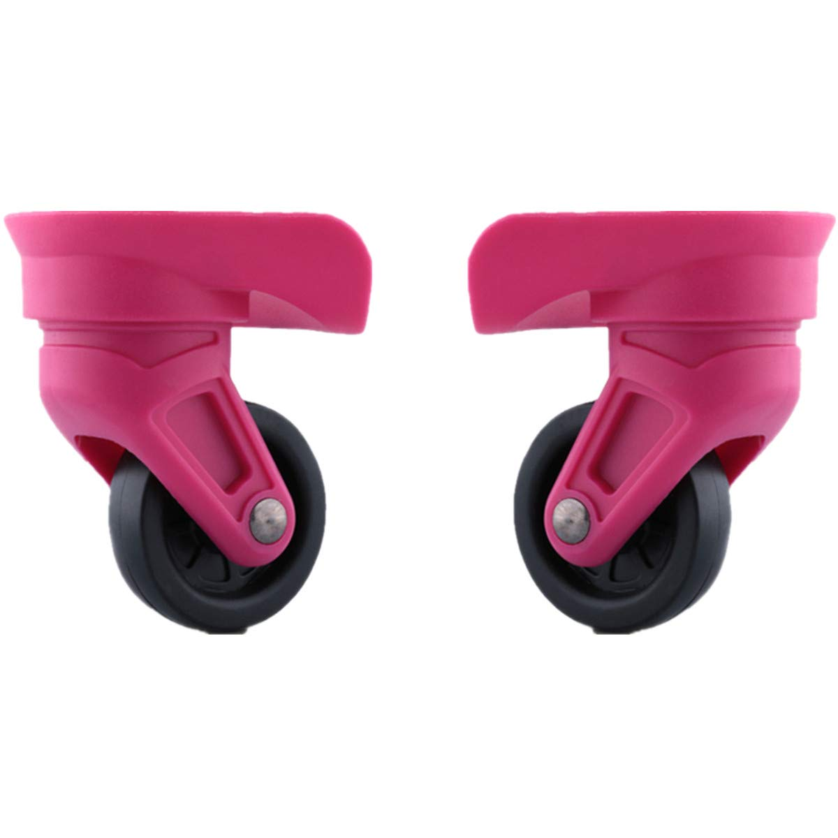 360 Degree Swivel Luggage Mute Wheel Suitcase Replacement Repair Wheels Parts Spinner /752/131 (Color : Rose Pink, Size : -)
