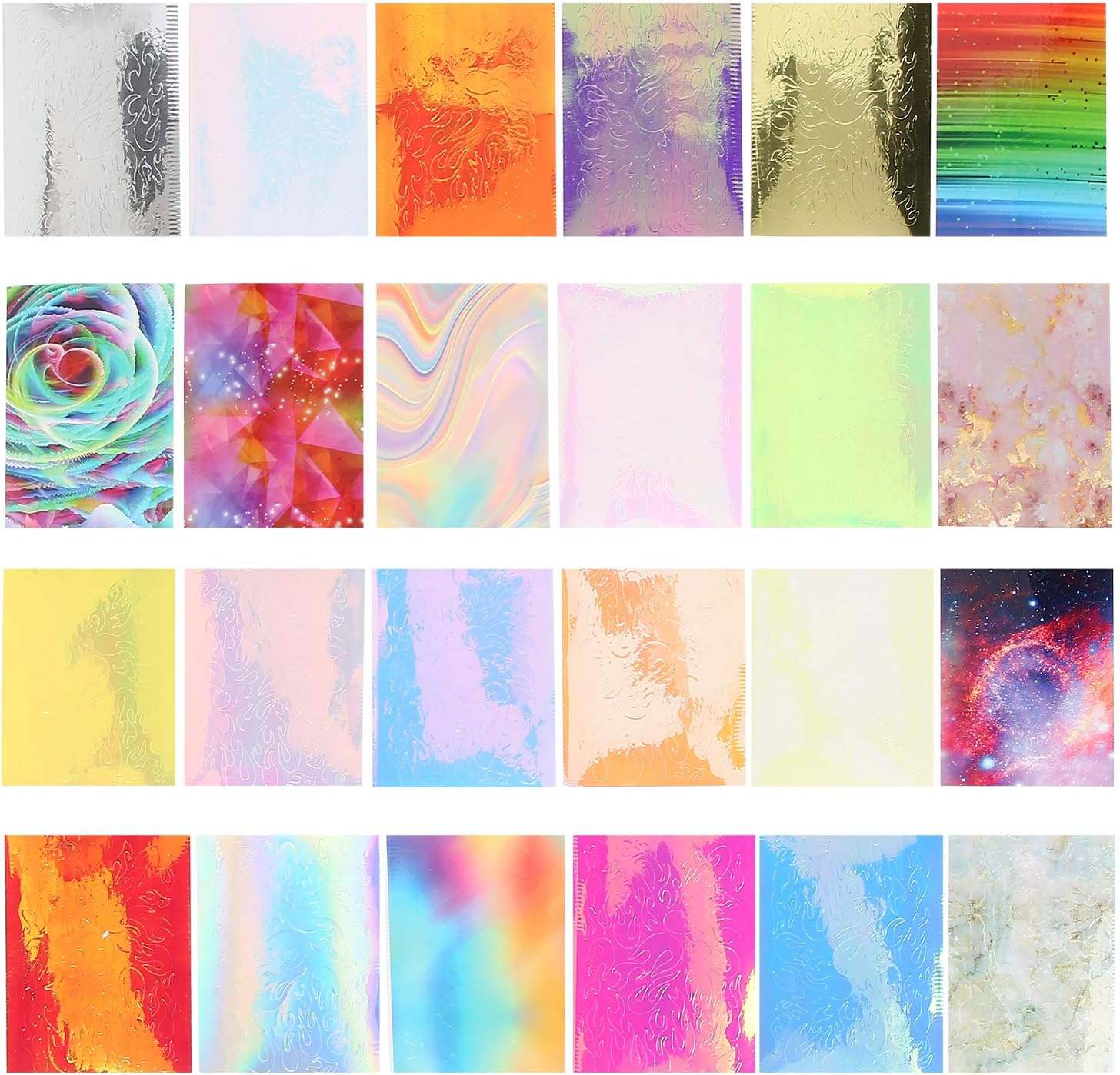 Colorful Elegnail Stickers Self-Adhesive Decoration for Nail Salon Home image number 4