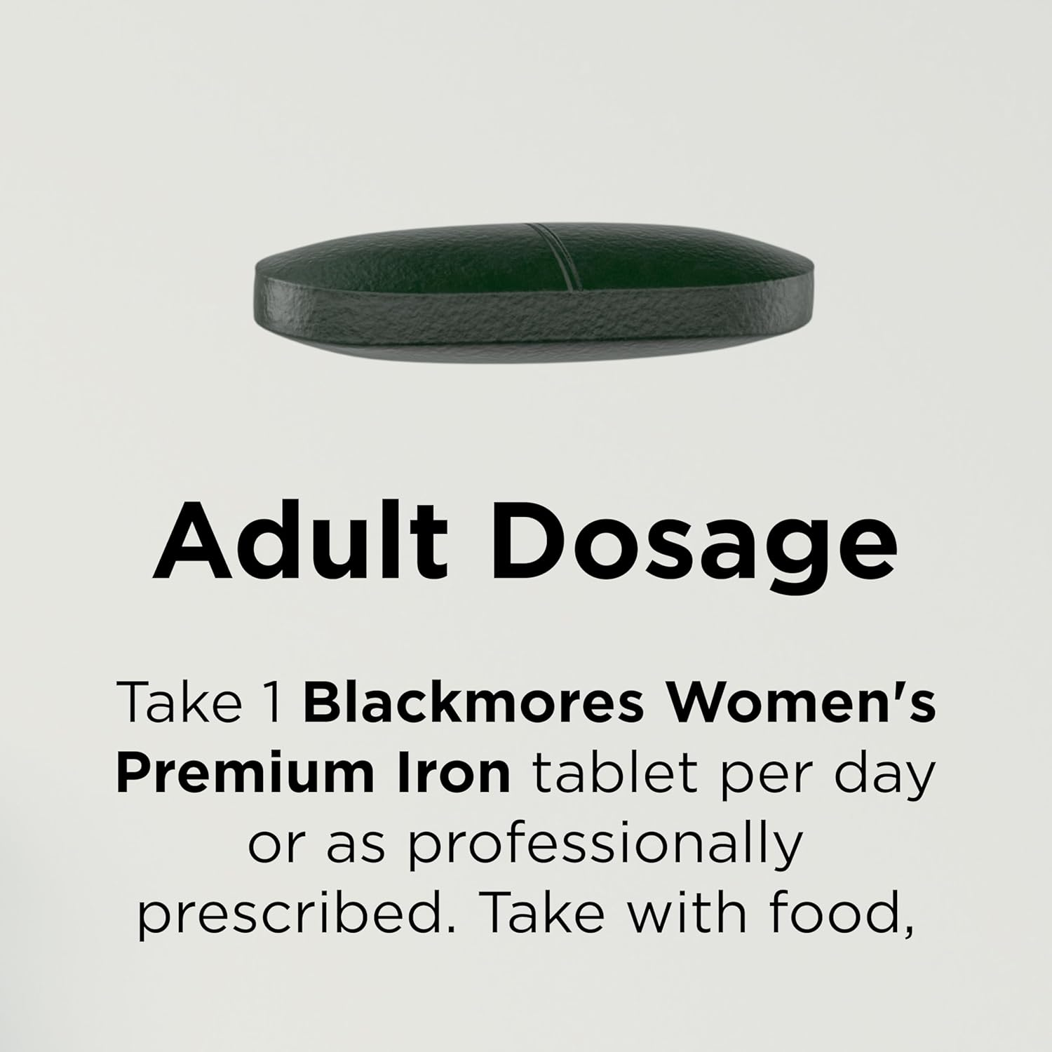 Blackmores Women'S Premium Iron | Helps Maintain Healthy Iron Levels in the Body | Low Constipation | 30 Tablets image number 4