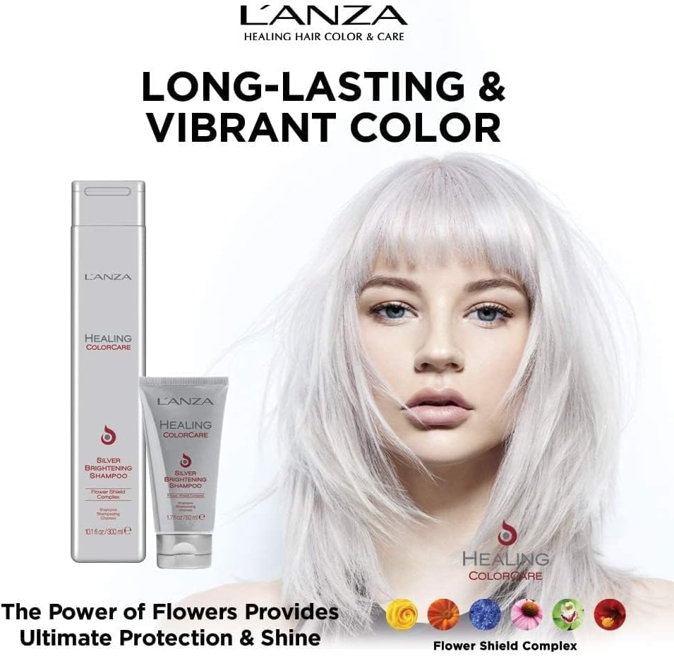 Healing Colorcare by L'Anza Silver Brightening Shampoo 300Ml image number 2
