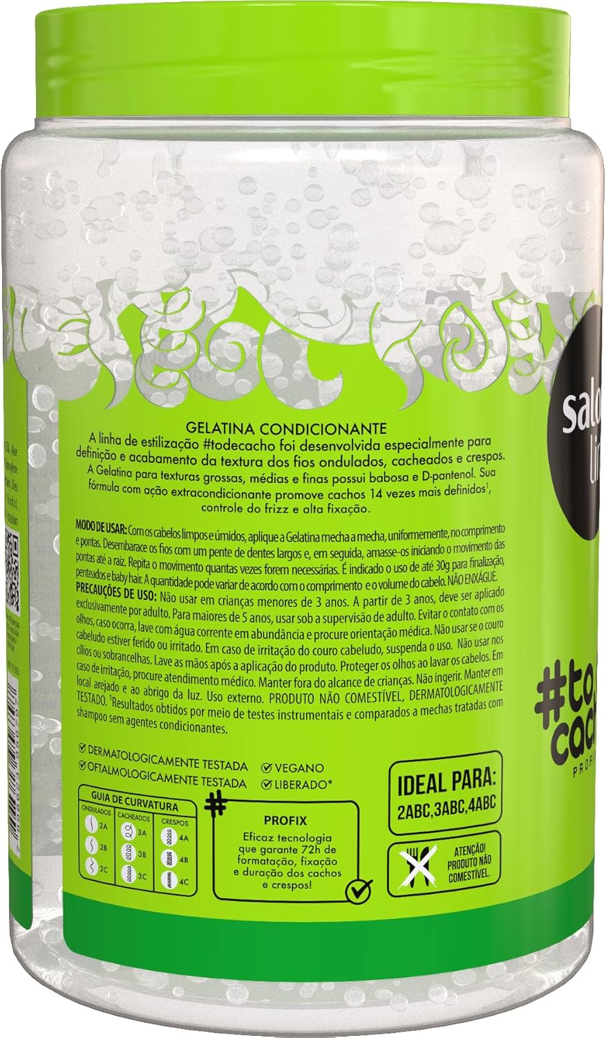 SALON LINE - #Todecacho Super Fixation Jelly 1Kg image number 4