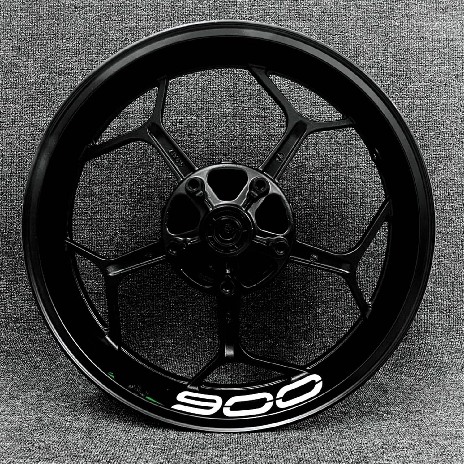Stickers for Kawasaki Z900 Accessories Motorcycle Reflective Rim Edge Emblem Stripes Reflective Wheel Stickers Decals Logo (Color : 1) image number 4