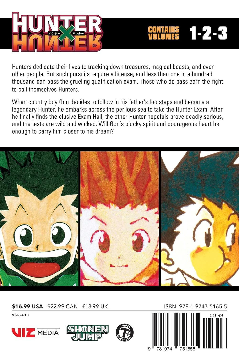 Hunter X Hunter (3-In-1 Edition), Vol. 1: Includes Vols. 1, 2 & 3: Volume 1