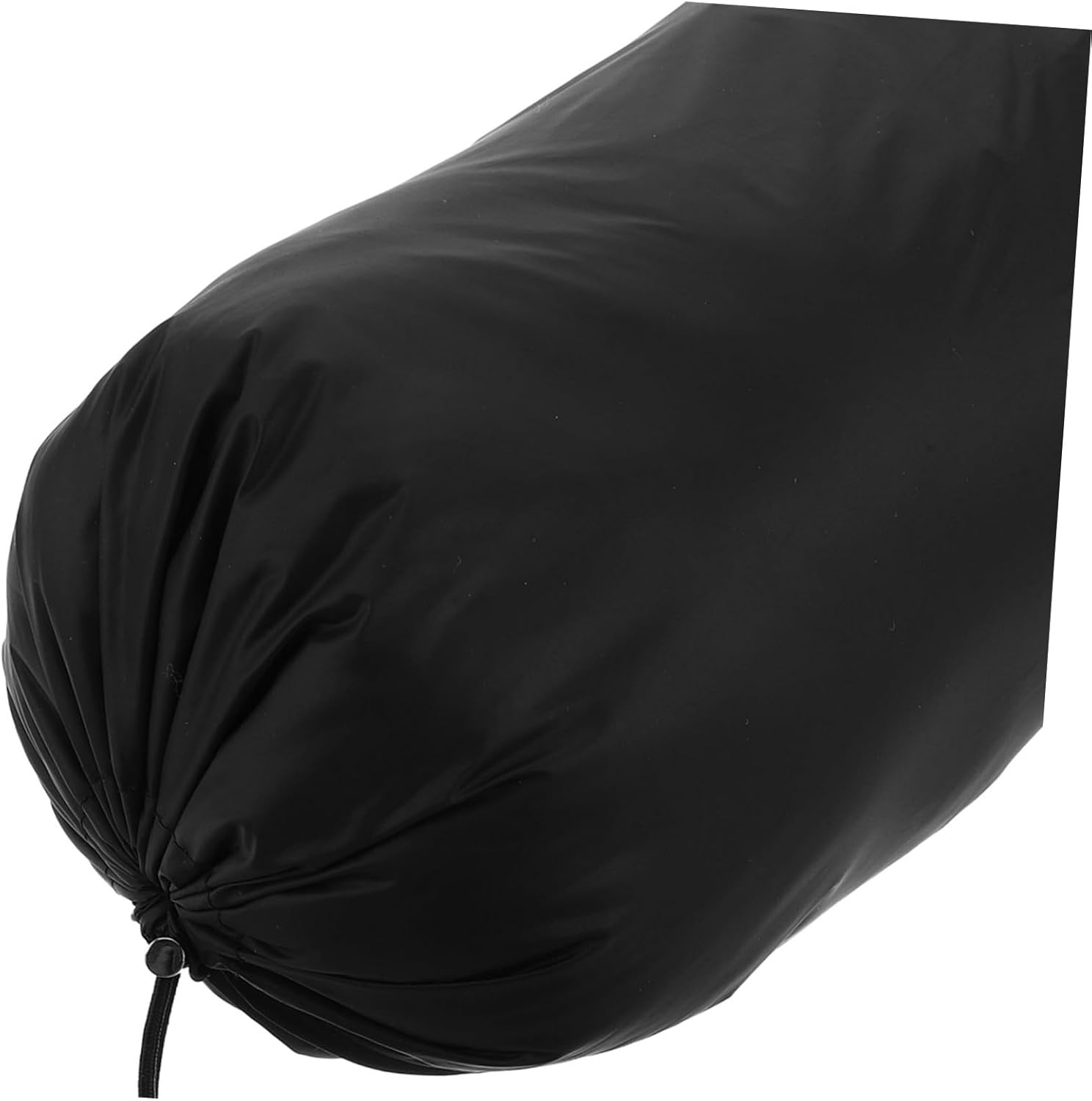 Didiseaon down Jacket Storage Bag with Drawstring Closure, Lightweight Waterproof Clothes Storage Pouch for Travel, Windbreaker and Raincoat Garment Organizer (16.5Cm Diameter X 33Cm Height, Black image number 2