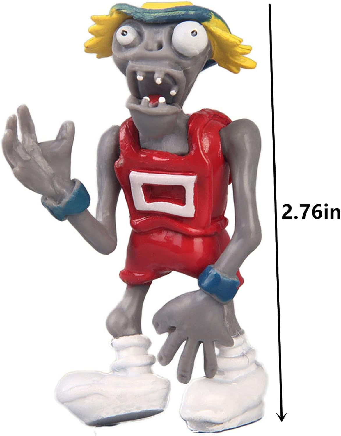 17 PCS Plants VS Zombies Toys Set Figurines Series Plush PVC Toys New, Great Gifts for Kids and Fans, Birthday and Party image number 5