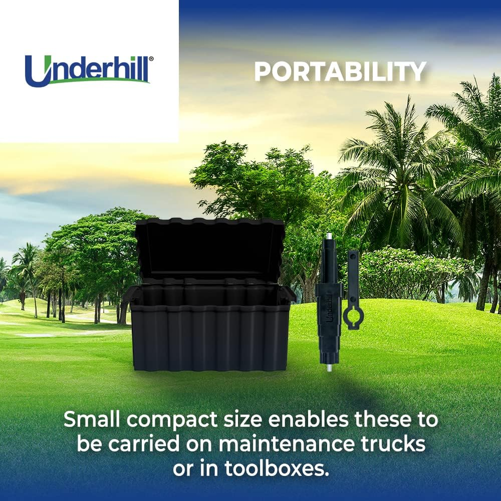 Underhill Easyout 2In1 Sprinkler Removal Tool for Rotors and Spray Head Replacement with Torque Wrench, Irrigation Pop-Up Repair Tool, A-EO-SRT-RS image number 4