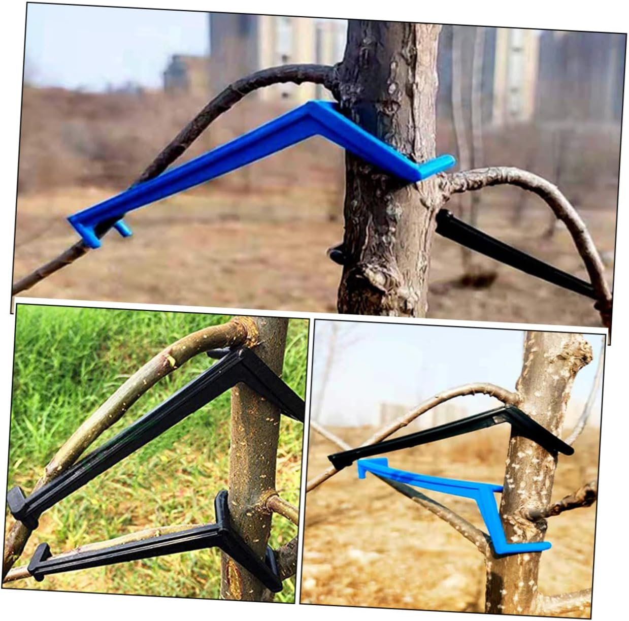 PHENOFICE 50Pcs Fruit Tree Branch Puller Limb Spreader for Garden Adjustable Tree Branch Spreader Support Clips for Orchard Gardening Tool image number 4