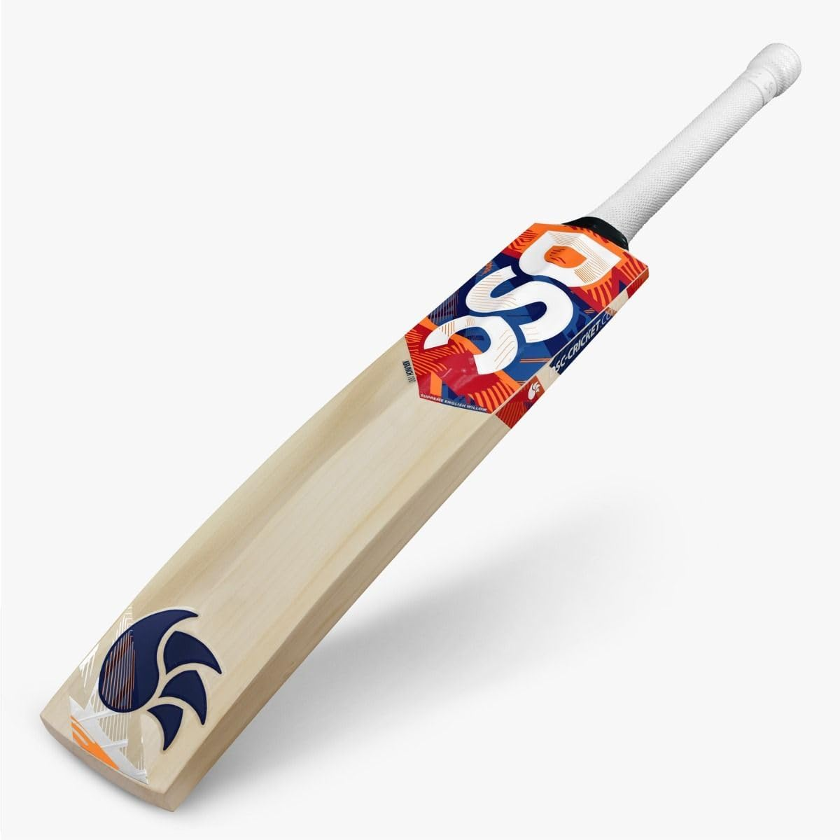 DSC Krunch 100 English Willow Cricket Bat for Mens, Short Handles image number 2