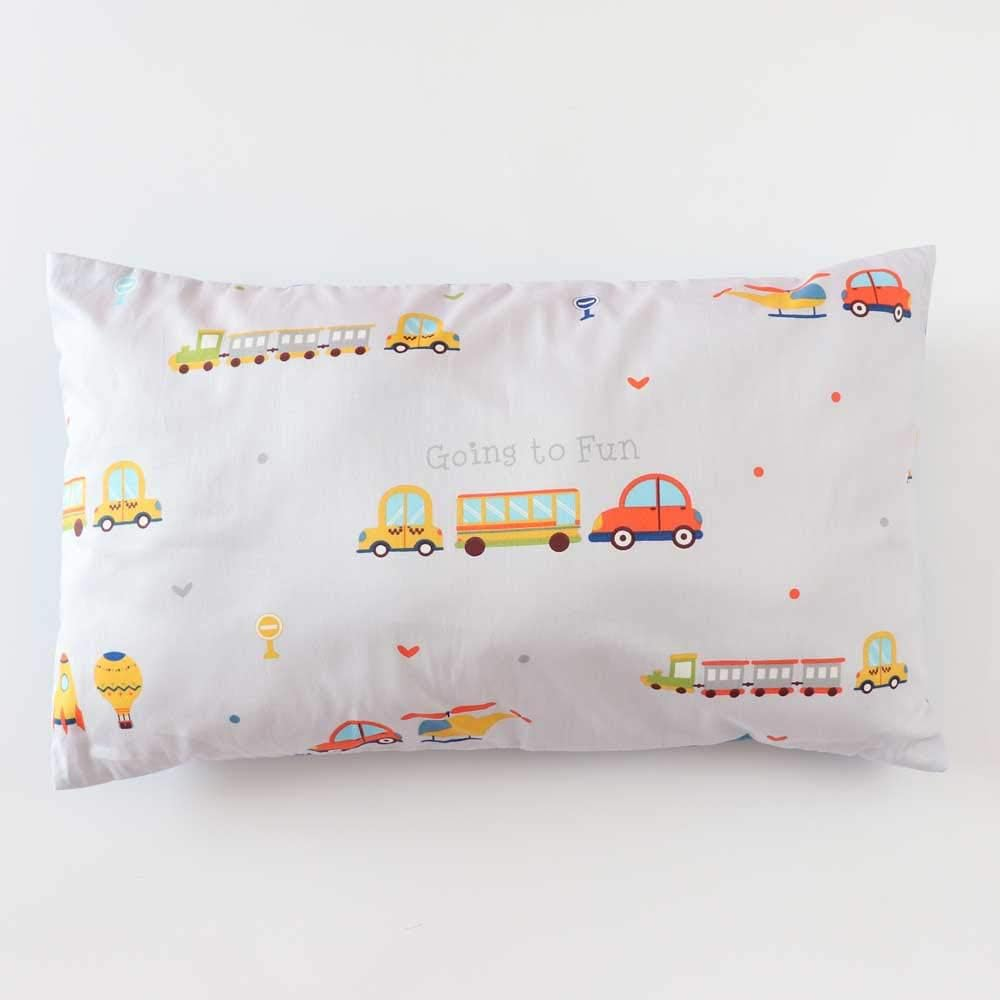 100% Cotton Crib Bedding Set for Toddler Boys Girls,3Pcs Include Duvet Cover,Fitted Sheet,Pillowcase, Baby Bed Linen,Nursery Decoration (Car)