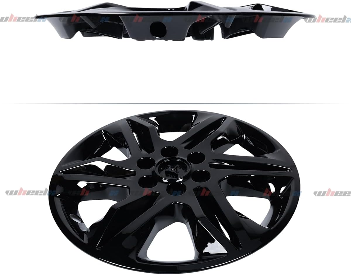 18" Inch Hubcap Wheel Skin Covers Compatible with 2019-2022 Chevy Blazer L & LT, Durable ABS Plastic Rim Covers (Set of 4), Fit for Standard Wheels - Snap on Tire Cover Replacement