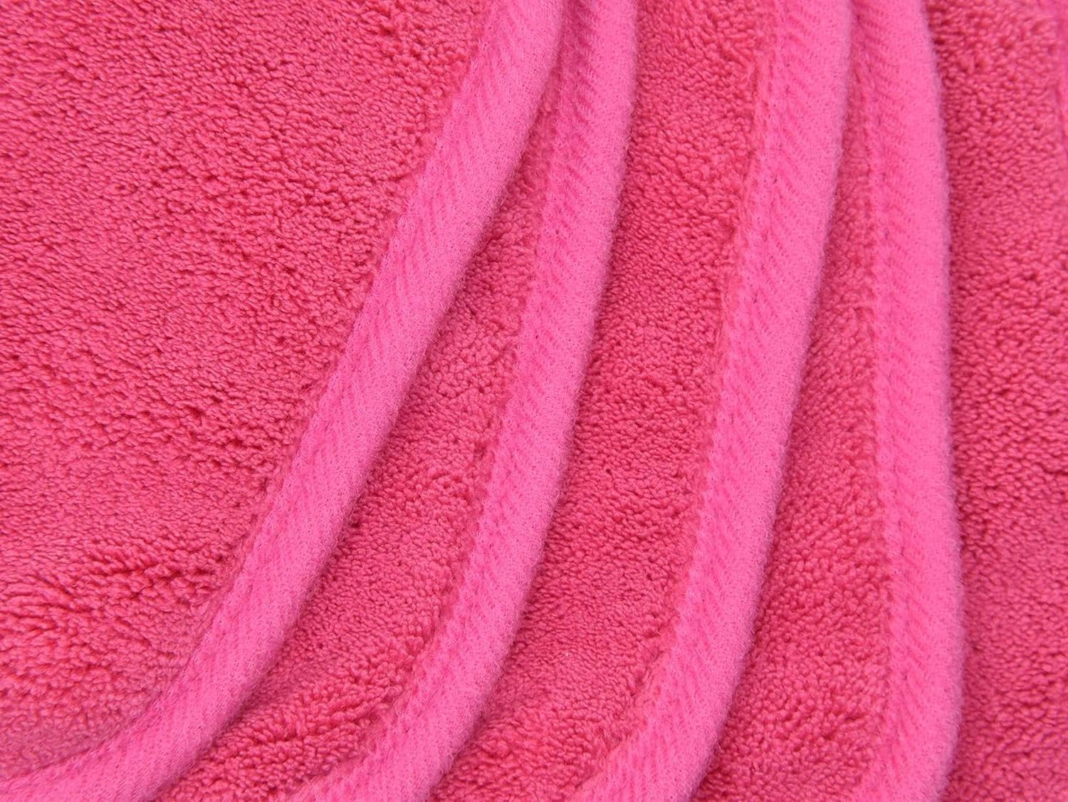 CRFY Makeup Remover Cloths for Face, Eye, Lips - Reusable Makeup Remover Pads Soft Microfiber Facial Cleansing Cloths 5 X 5 Inch 6 Pack (Dark Pink) image number 2