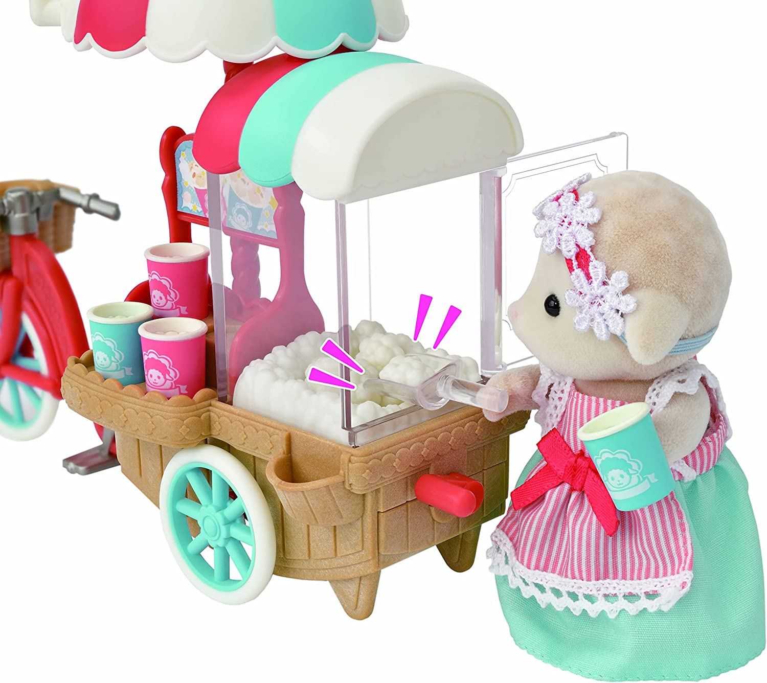 Sylvanian Families - Po Piecesorn Delivery Trike image number 2