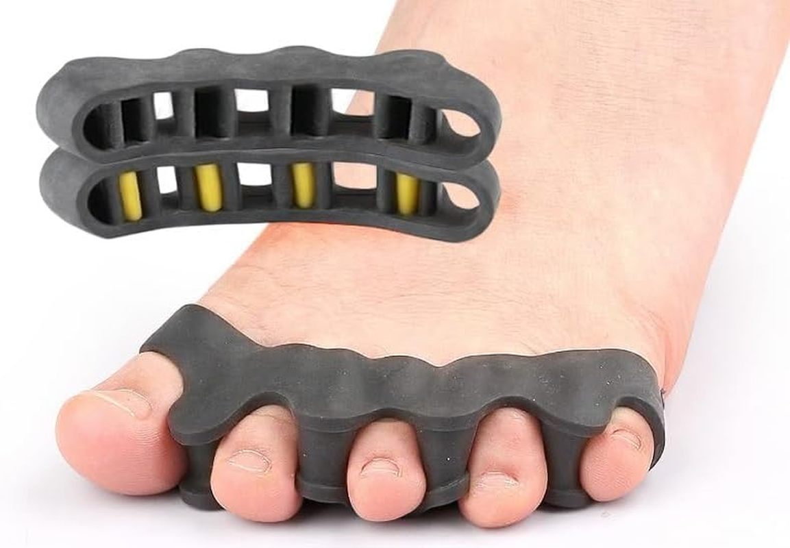 Five Hole Toe Divider, Thumb Eversion, Big Foot Bone Overlap, Toe Clamp, Orthotic Device, Toe Pad Adjustable Separator