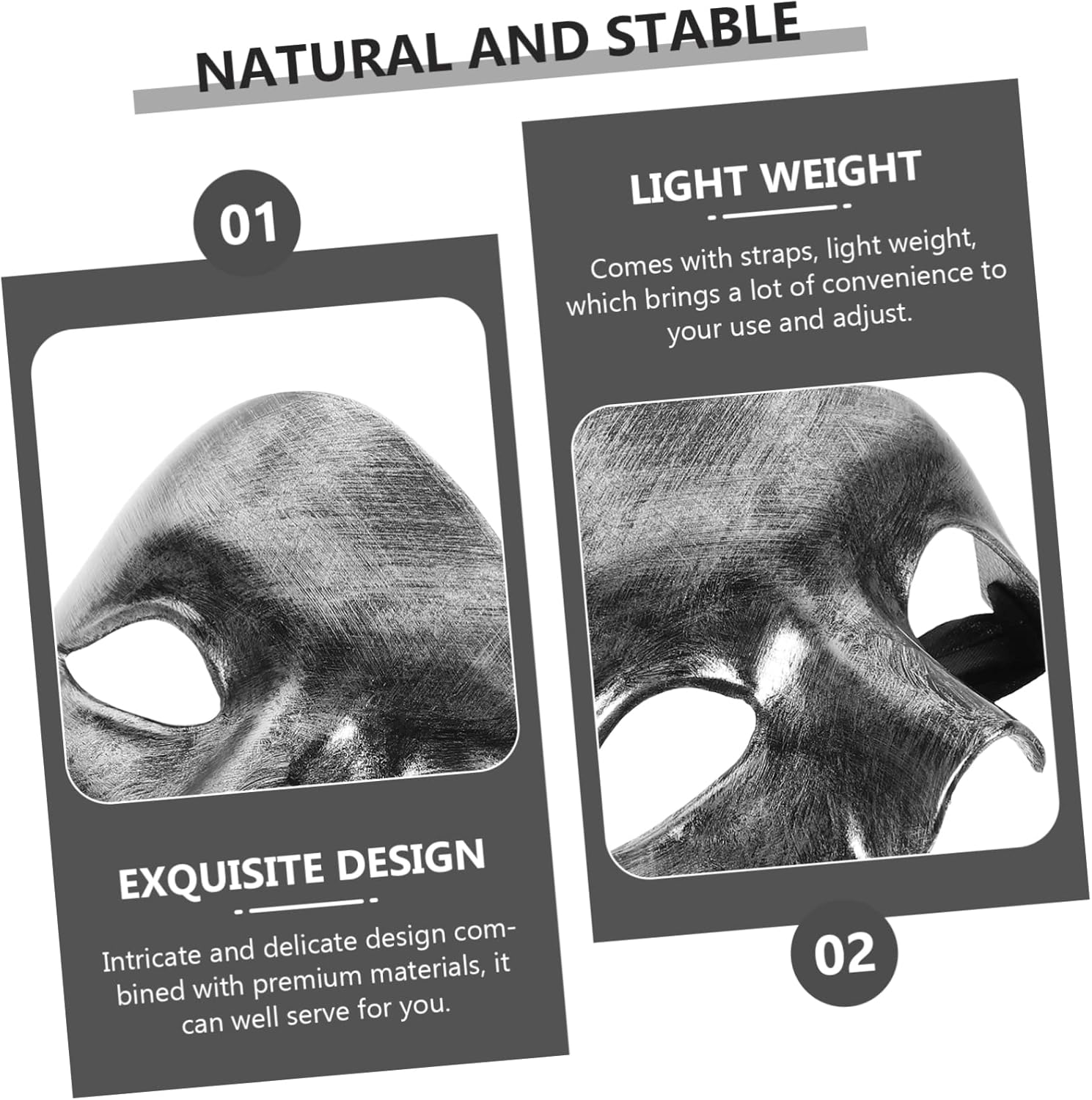 Portable Multi Function Decorative Mask for Halloween Parties Unique Party Prop for Masquerade Events and Costume Accessories Versatile Halloween Decoration image number 4