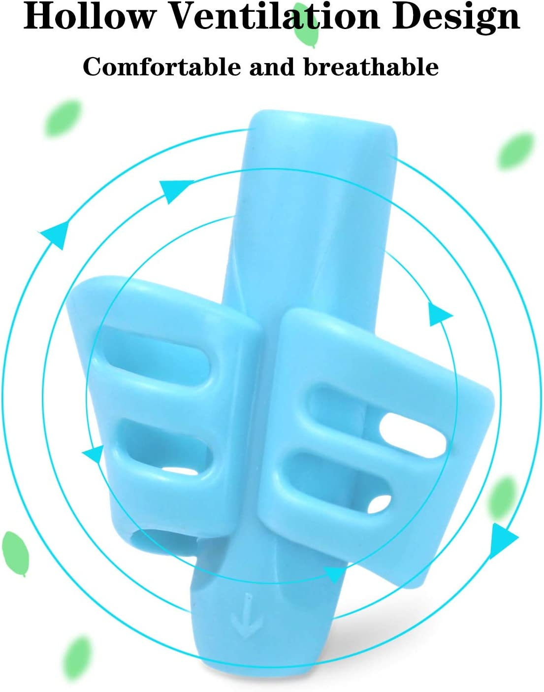 Junelsy Pencils Grips Pencils Grips for Kids Handwriting Posture Correction Training Writing AIDS for 2-4 Year Kids Toddler Preschoolers Students Children Special Needs (6PCS) image number 2