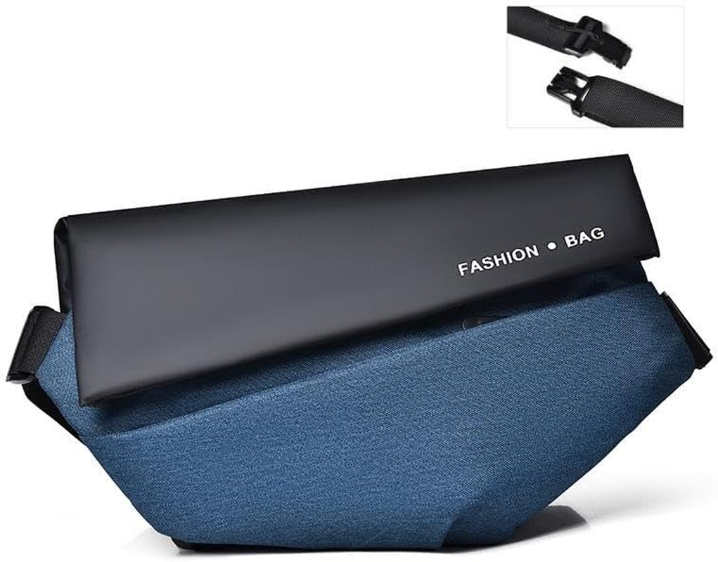 Trendy Montage Crossbody Bags for Wen Women, Upgrade Buckle Hiking Daypack, Waterproof Sling Chest Bag Backpack