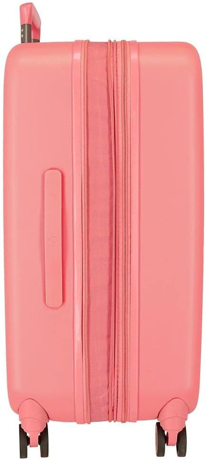 Enso Beautiful Natura Suitcase Set Pink 55/70 Cm Rigid ABS Closure TSA 116L 7.5 Kg 4 Wheels Double Hand Luggage, Pink, Suitcase Set, Pink, Suitcase Set image number 6