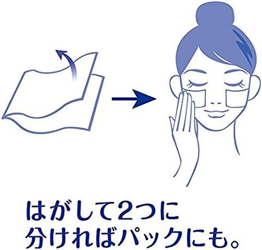 Silcot Unicharm Uruuru Sponge Facial Cotton 40 Sheets (12) image number 2