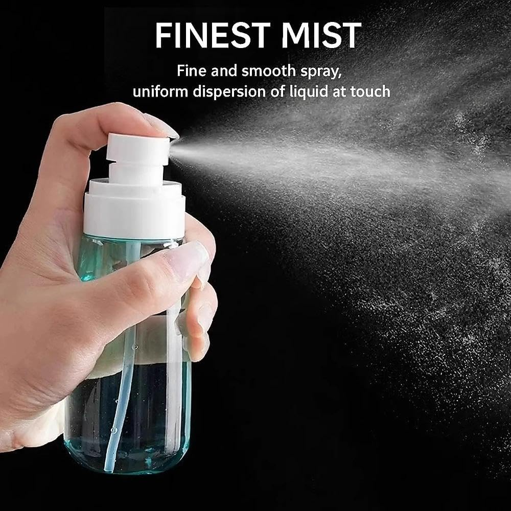 Set of 2 Spray Bottles &ndash; 2Oz/60Ml Travel Spray Bottle Set &ndash; Fine Mist Atomizer Leak‑Proof Design Portable Refillable Mini Spray Bottles for Face & Hair Mist by Unron image number 3