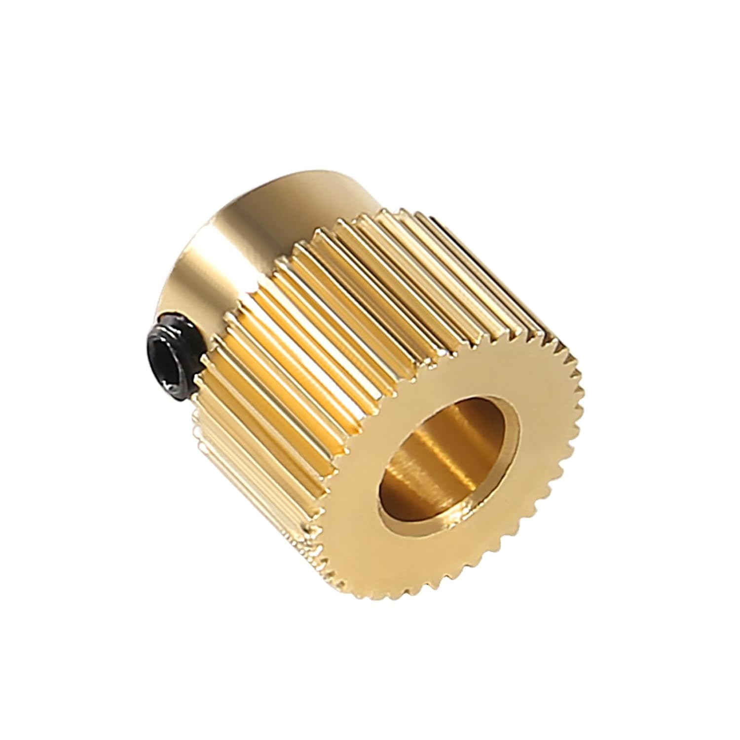 DIANN 10Pcs 40 Teeth Extruder Drive Gear Wheel Brass Compatible with 3D Printer Ender 3 V2/ Ender 3/ Ender 3 Pro/Ender 5/ CR-10/10S 20/20 Pro image number 3