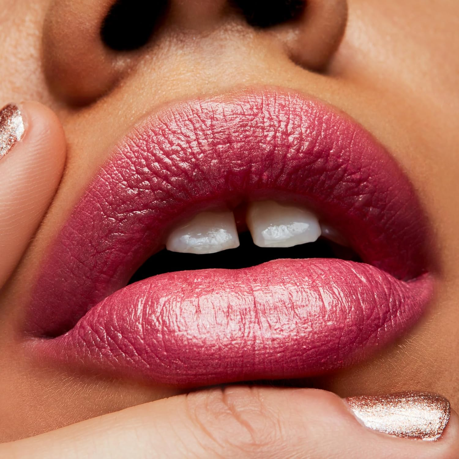 MAC Frost Lipstick Bombshell image number 5