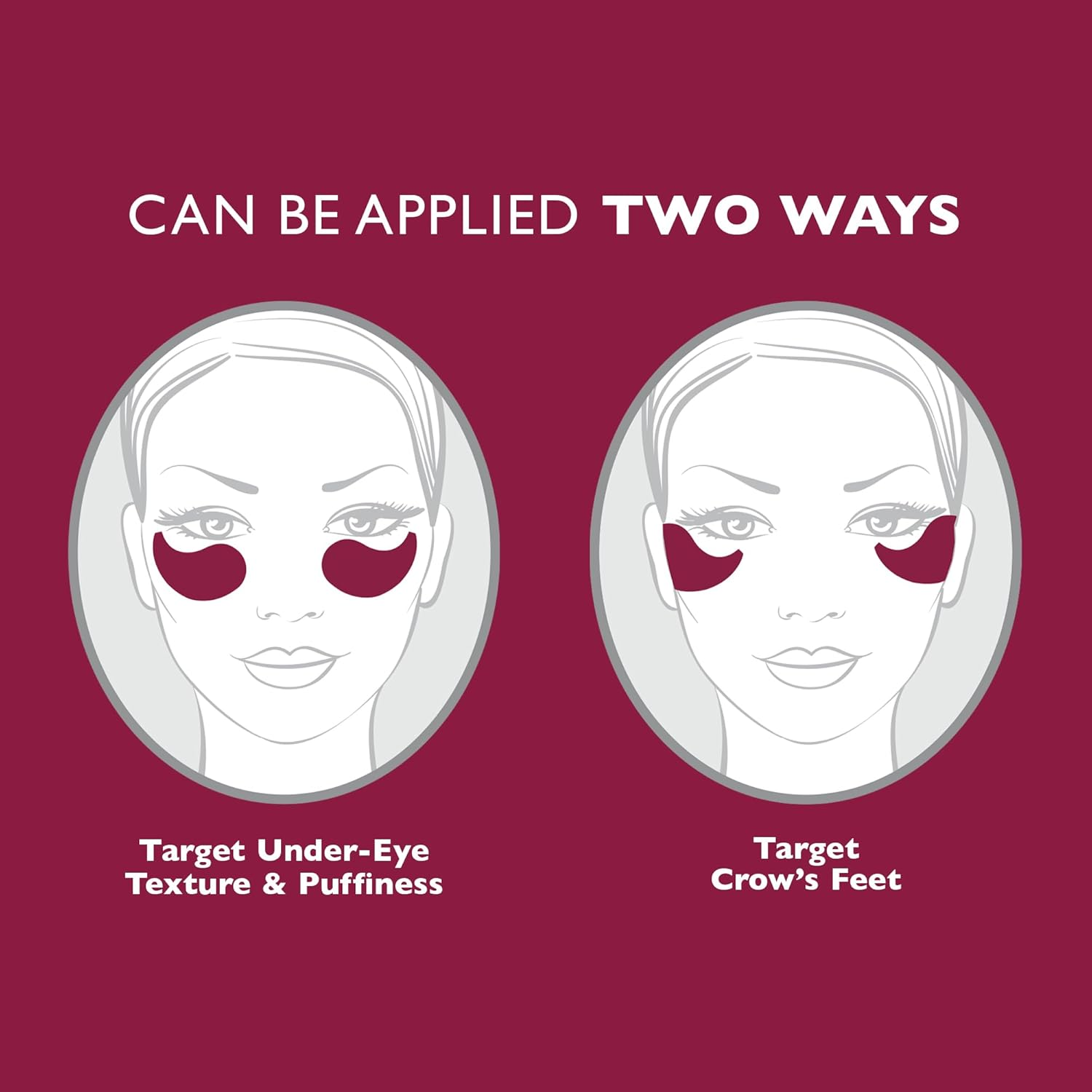 Even Smoother&trade; Glycolic Retinol Hydra-Gel Eye Patches, Under-Eye Patches with Glycolic Acid and Retinol, Treats Tiny Bumps, Texture, Fine Lines and Wrinkles under the Eye Area image number 4