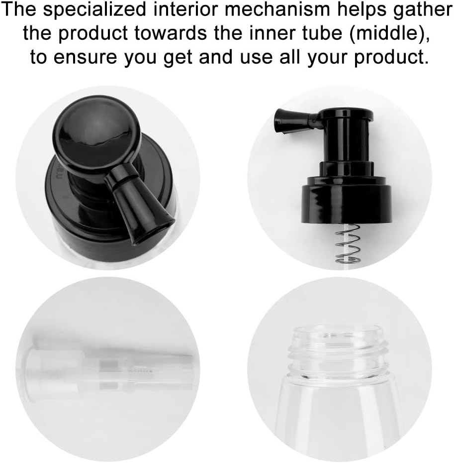 2 Pieces Barber Powder Spray Bottle, Empty Powder Travel Cosmetics Blower, Refillable Hair Fiber Applicator for Hair Salon, Home, Beauty (140Ml+140Ml) image number 2