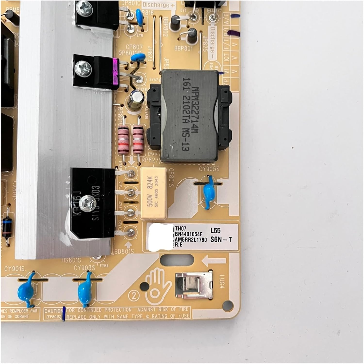 Replacement TV Power Strip L55S6N THS BN44-01054F = BN44-01054E for LCD TV UN50TU8000FXZA TV Accessories Replacement TV Motherboard image number 4