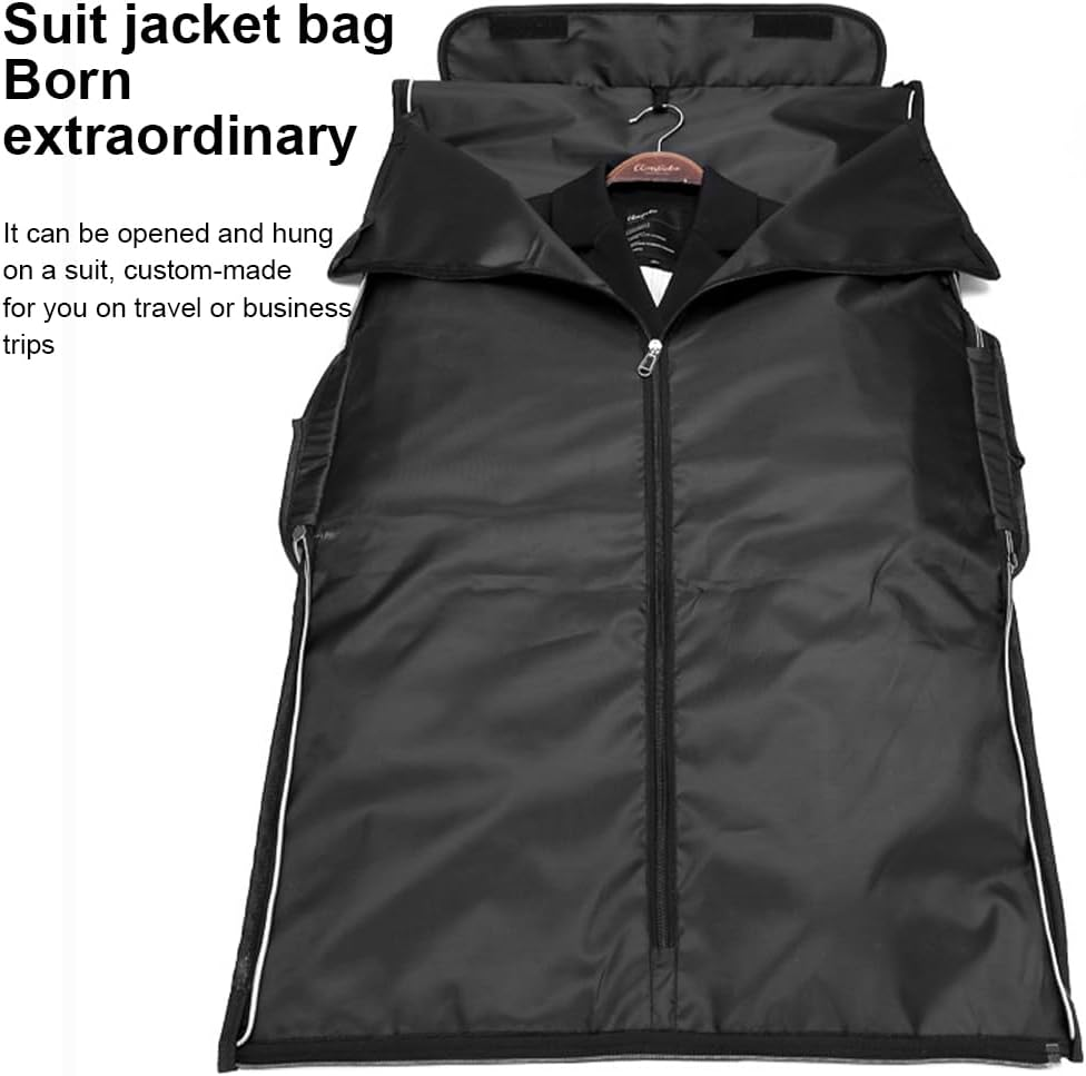 HHWRT Garment Duffle Bag, Garment Bags, 2-In-1 Garment Bag, Garment Bags for Travel, Duffle for Travel Hanging Clothes, Travel Suitcase Suit, with 10 Shoe Pouch image number 4