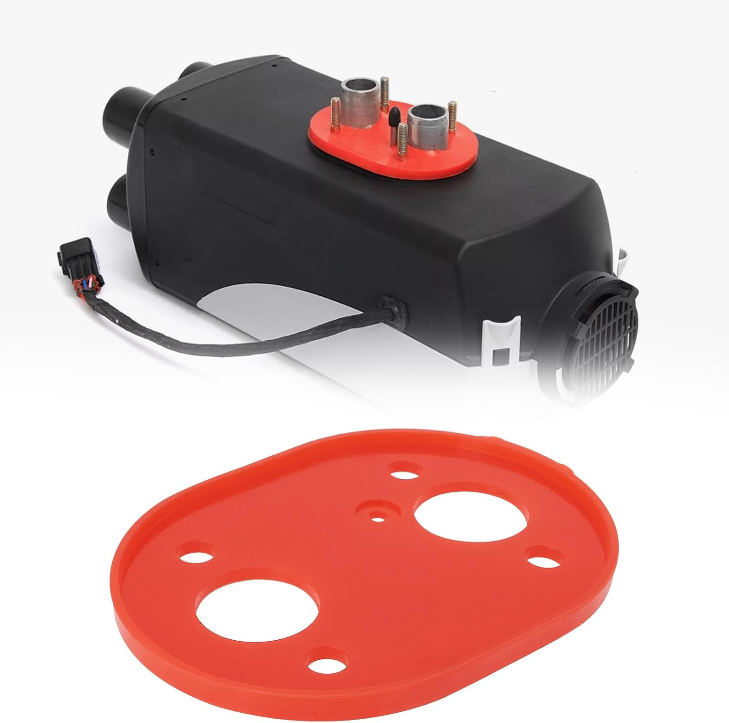 VGOL 1Pc Diesel Heater Silicone Base Gasket Car Heater Gaskets Heater Accessories Base Mat Pad Seal Gasket for Diesel Parking Heater Red image number 4