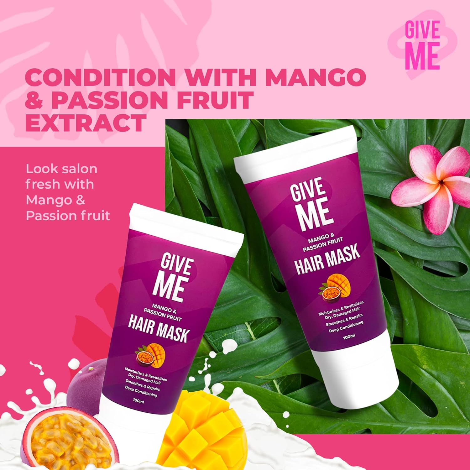Mango & Passion Fruit Deep Conditioning Hair Mask