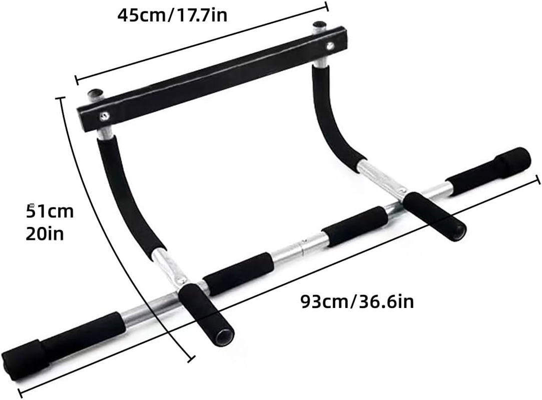 AIMALL 1PC Door Horizontal Bar for Fitness Training, Punch-Free Pull-Up Bar, High Load-Bearing Detachable Sports Equipment for Men and Women image number 3