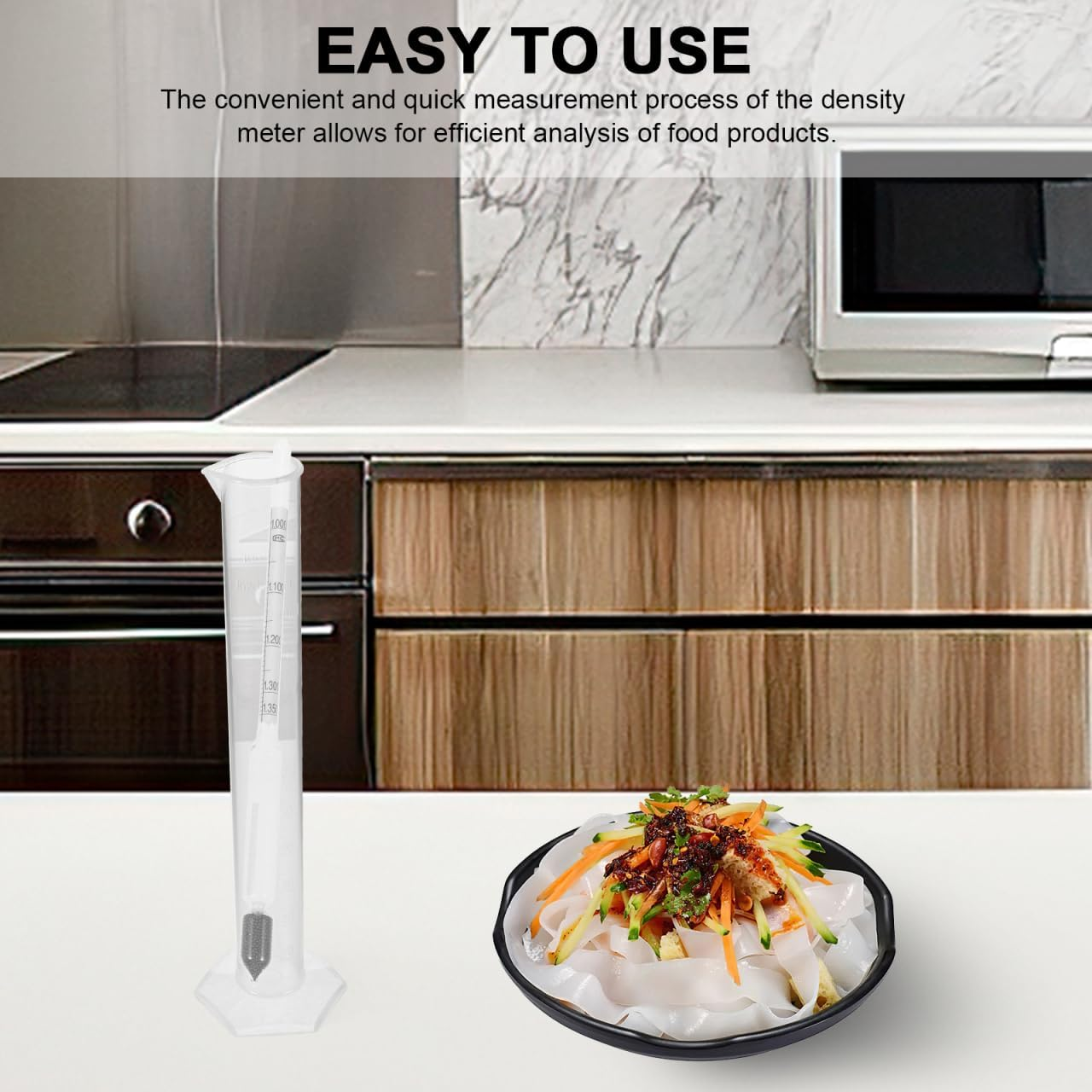 Mobestech Hydrometer -HOL Meter Kit: Hydrometer -HOL Tester -HOL Hydrometer for Li- Proofing Distilling 0-35+ image number 1