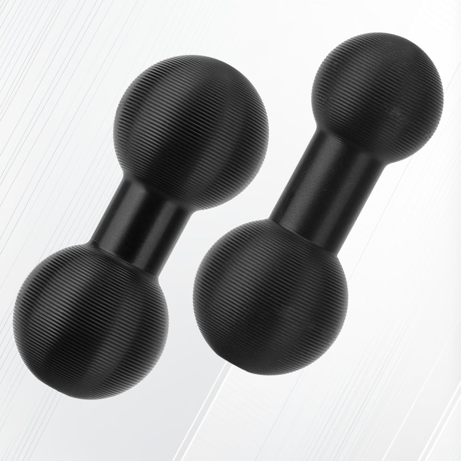 2Pcs 2 Design Ball Mount Arm Set, Durable Aluminum Alloy 20Mm to 20Mm & 20Mm-17Mm Ball Adapter Extension Connector for Secure Attachment for Mounting Arm Connections